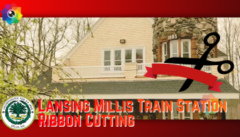 Lansing Millis Train Station Ribbon Cutting 5/25/2026 thumbnail