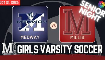 Girls Varsity Soccer vs. Medway Mustangs 10/21/2026 | SENIOR NIGHT! thumbnail